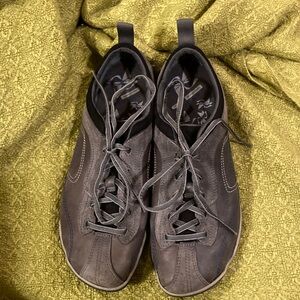 Merrell women’s size 9 Lorelei Lace Castle Rock leather/suede Grey shoes